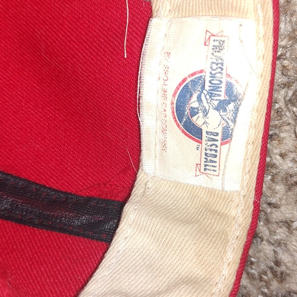 Vintage MLB Pro Line Portland Beavers Twins Red Black Baseball Hat 7 3/8 Rare - Picture 12 of 12